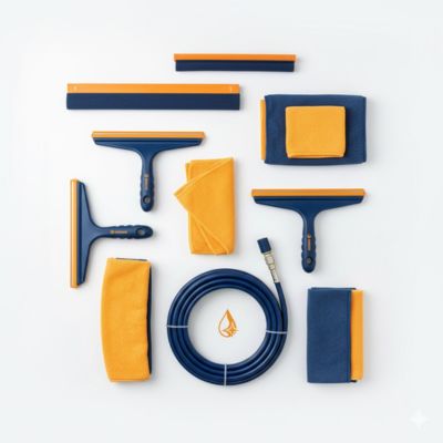 Golden Star team at work on a Melbourne building